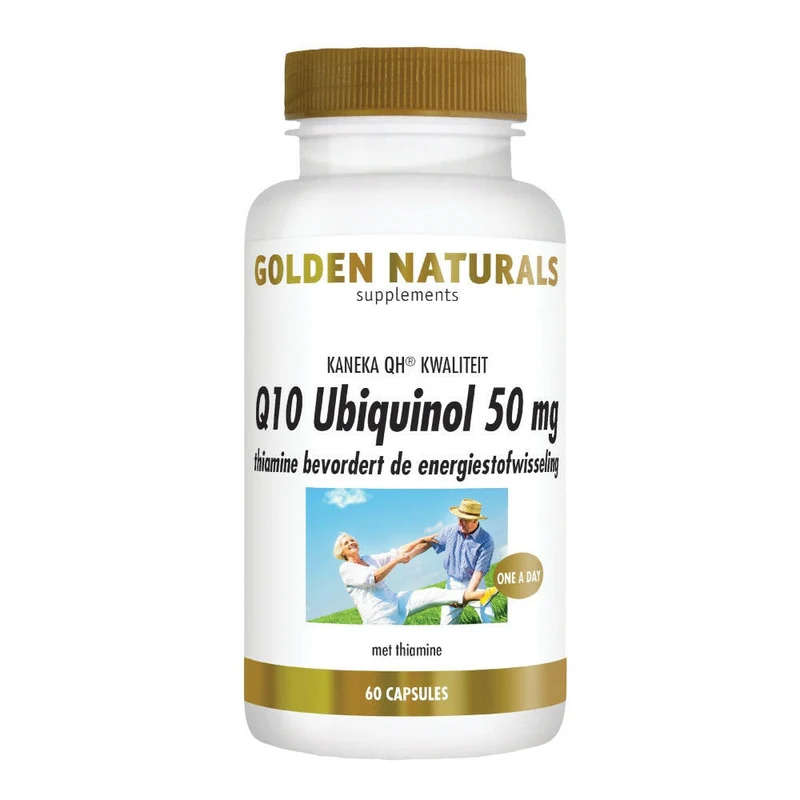 Golden Naturals Q10 Ubiquinol 50 mg (60 stuks)