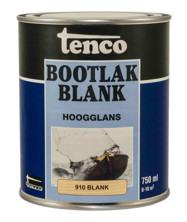 Tenco bootlak hoogglans blank 750 ml