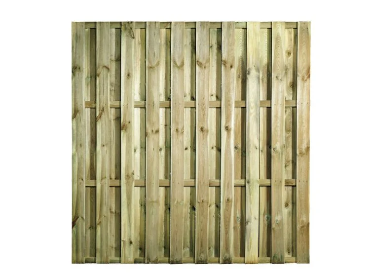 Schutting Emmen recht naaldhout 180x180cm