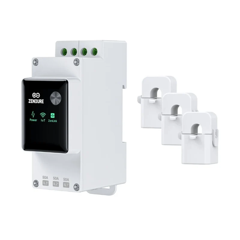 Zendure Smart Meter 3CT + Stroomtransformatorklemmen (120A x3)