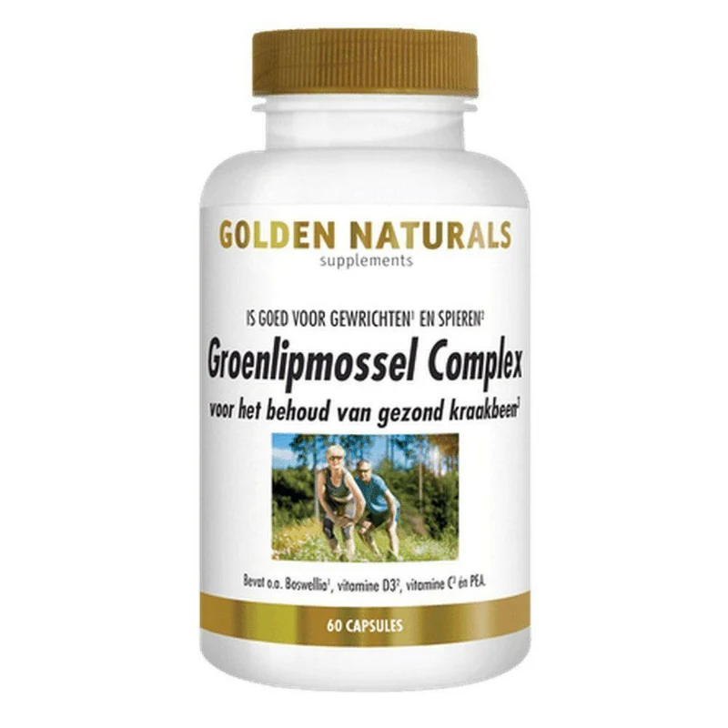 Golden Naturals Groenlipmossel Complex (60 capsules)