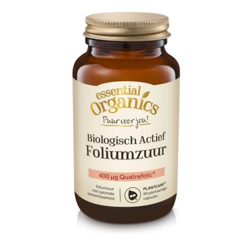 Essential organics Foliumzuur biologisch actief