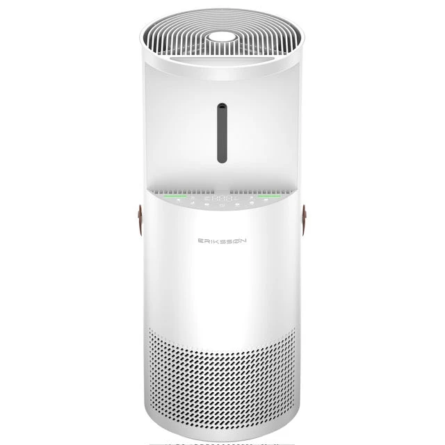 Erikssøn Luchtreiniger Air Pure Pro - Luchtbevochtiger Combo - 397 m3/u - Wit