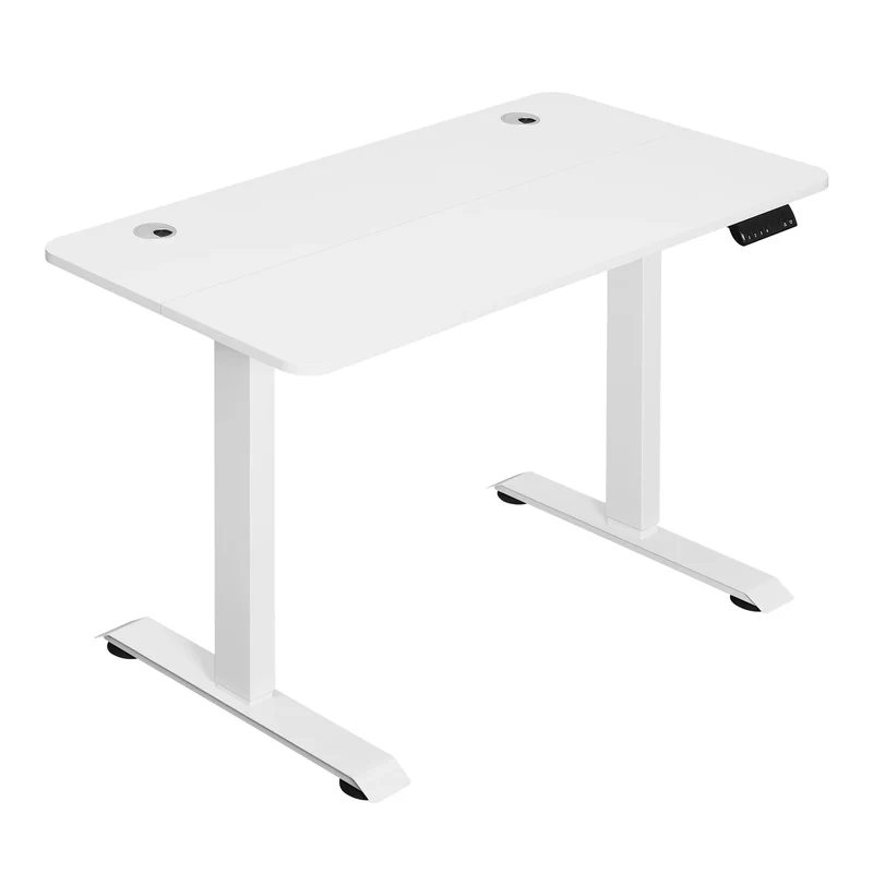 Elektrisch Gaming Bureau - Kantoor - Bureau - Hoogte Verstelbaar - 120x60cm - 4 Geheugeninstellingen - Stalen Frame - 120 x 60 x 1.8 cm