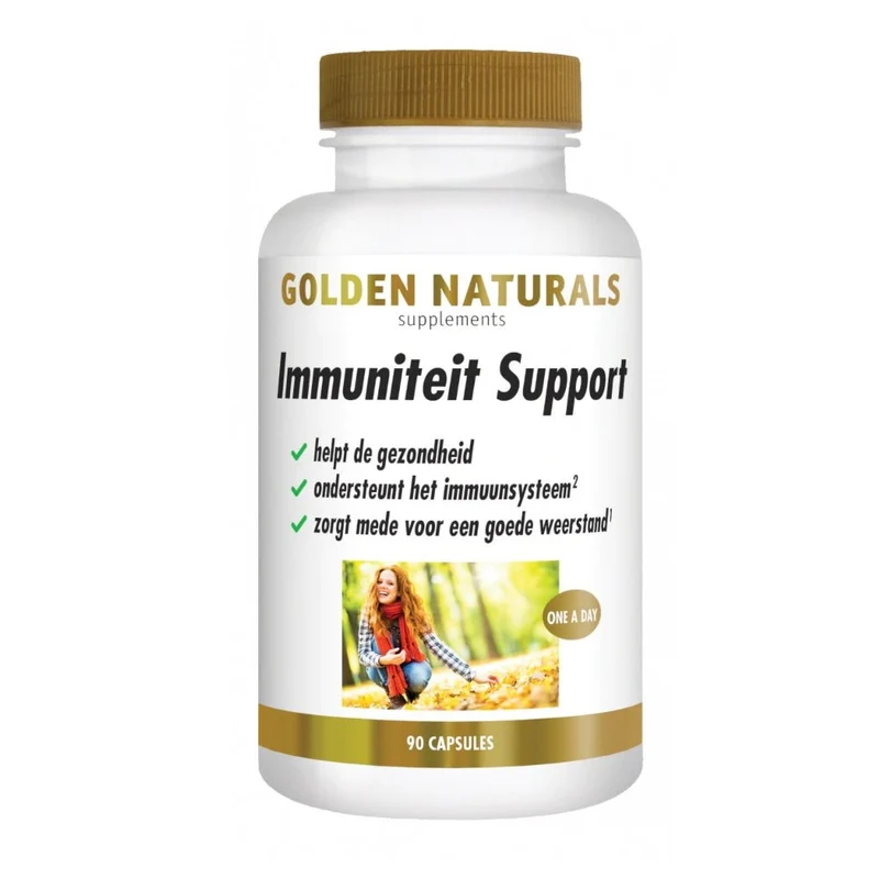 Golden Naturals Immuniteit Support (90 capsules)