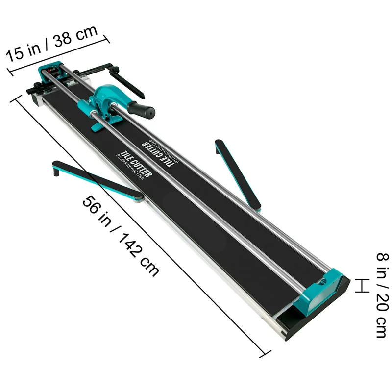Tegelsnijder - Tegelsnijmachine - Infrarood Laser Positionering - 1200MM – 48 Inch - 56x8x15inch - Hoogprecisie Snijmachine - voor Keramische - en Porseleinen Tegels