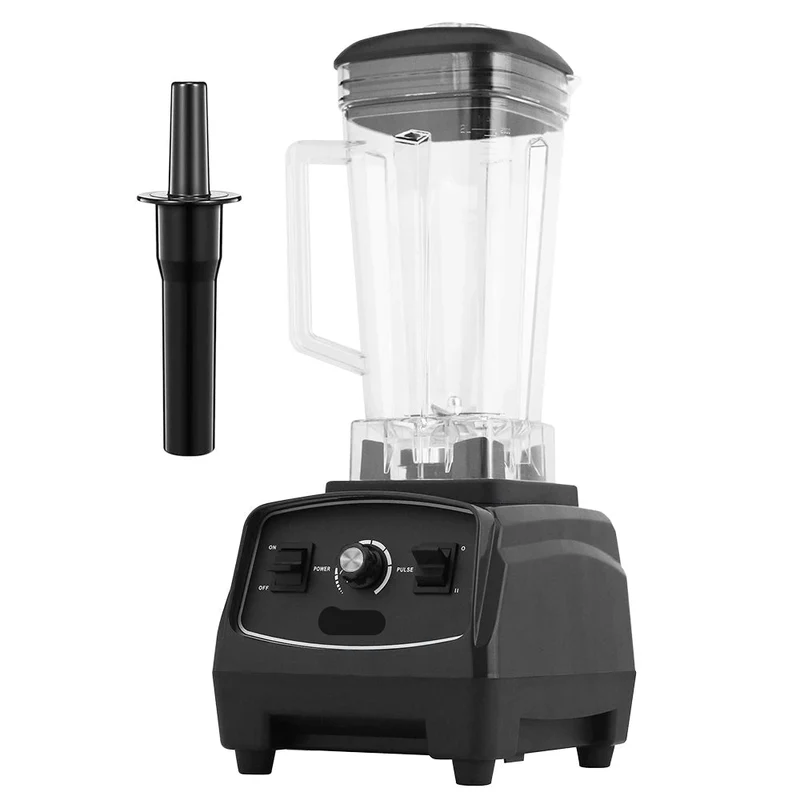Krachtige Blender - Blender - Blender Smoothie - Smoothie Maker - Mixer - 2200W - BPA Free 3HP - Smoothies, IJs & Voedselbereiding – Zwart