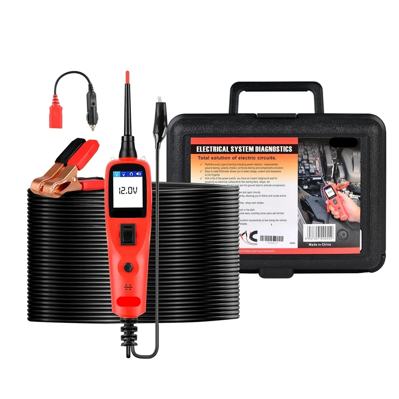 Auto Circuit Tester - Diagnosecomputer - Auto Uitlezen - Storing Verwijderen - Accutester 12V/24V - Diagnose apparatuur voor auto's - Power Probe Circuit Tester Kit - Elektrisch geïntegreerd auto-accusysteem diagnosetool