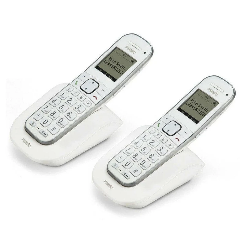 Fysic FX-9000 Duo Senioren DECT telefoon (wit)