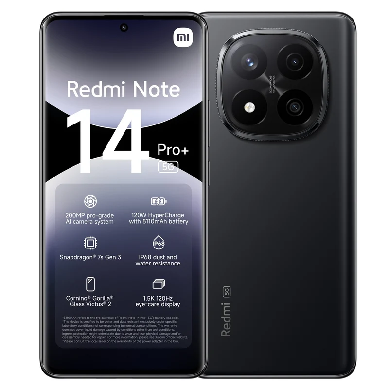 Xiaomi Redmi Note 14 Pro+ 5G 8GB 256GB