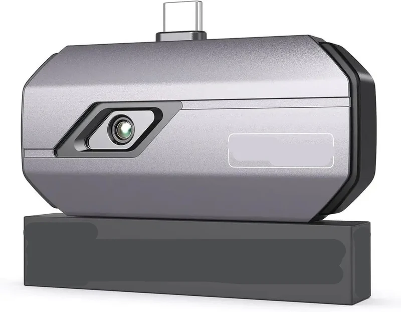 Thermische Camera - Warmtebeeldcamera - Infrarood Camera - Warmtecamera - voor Type-C – Infrarood Camera met 256x192 Resolutie en Rapportfunctie – Compacte IR Warmtebeeldcamera