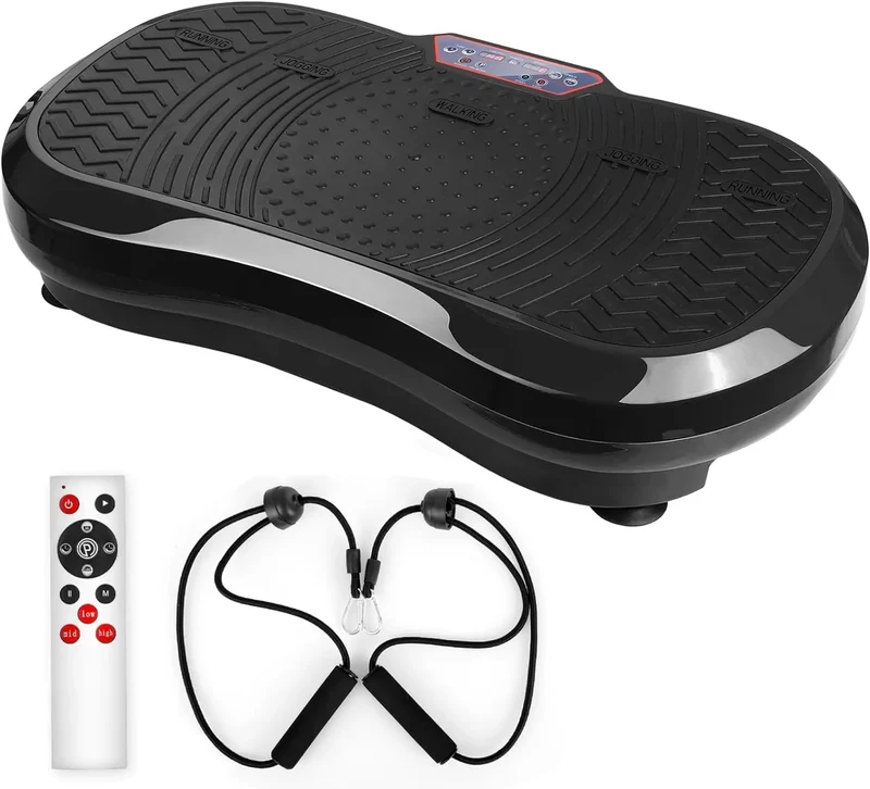 Vibration Plate Exercise Machine Vibration Platform Machine Whole Body Workout Fitness Home Training Ultra Quiet
