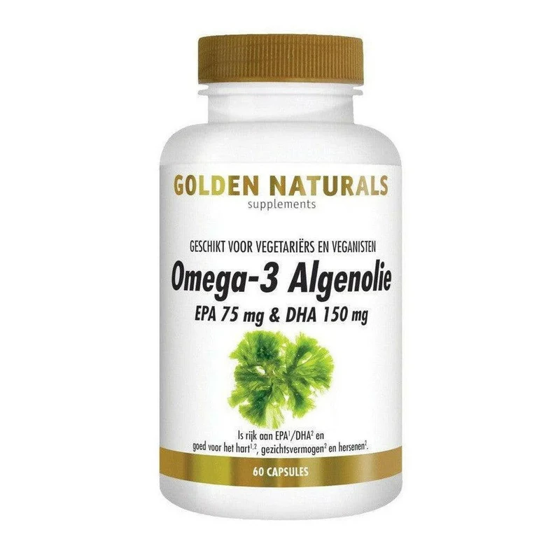Golden Naturals Omega-3 Algenolie (liquid capsules)