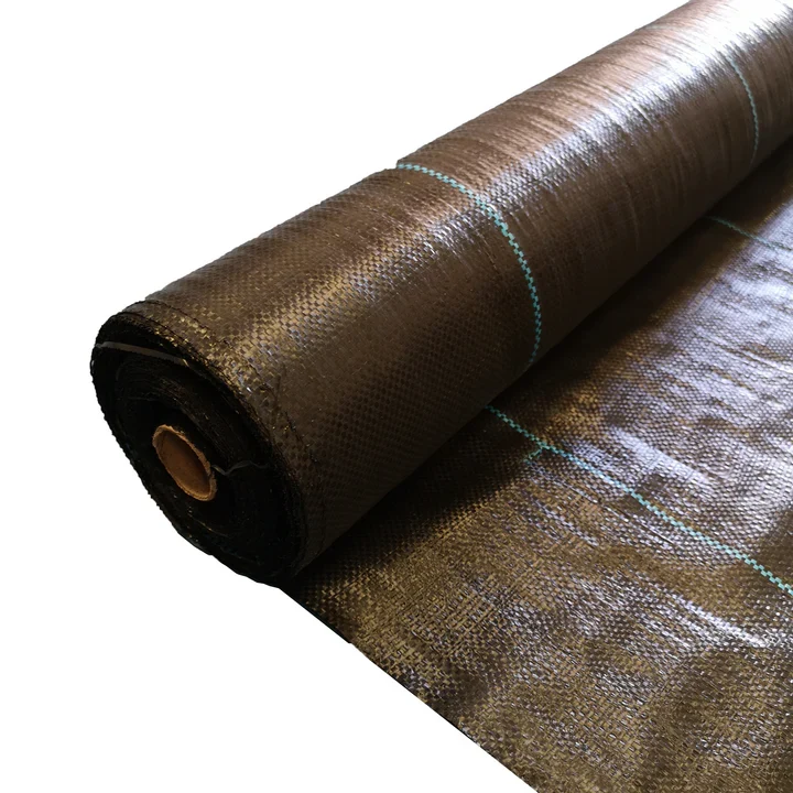 Onkruiddoek - Gronddoek - Worteldoek - Geotextiel - Tuinvlies - 6ft x 300ft - Zware Textiel Voor Tuin, Kas en Oprit – Ademend en UV-bestendig Doek - Bruin