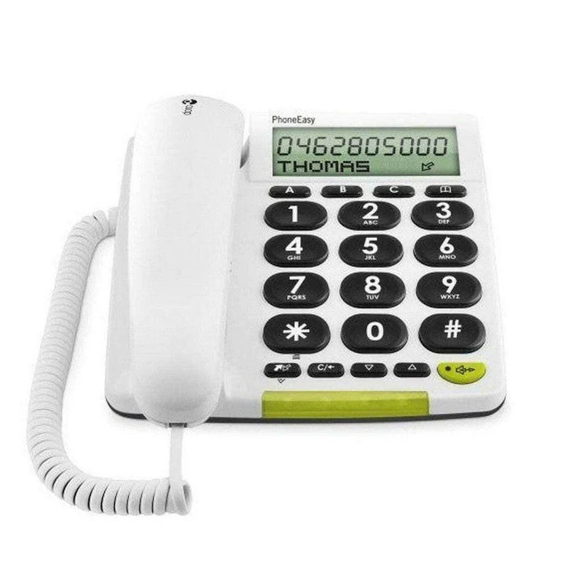 Doro PhoneEasy 312cs seniorentelefoon (wit)