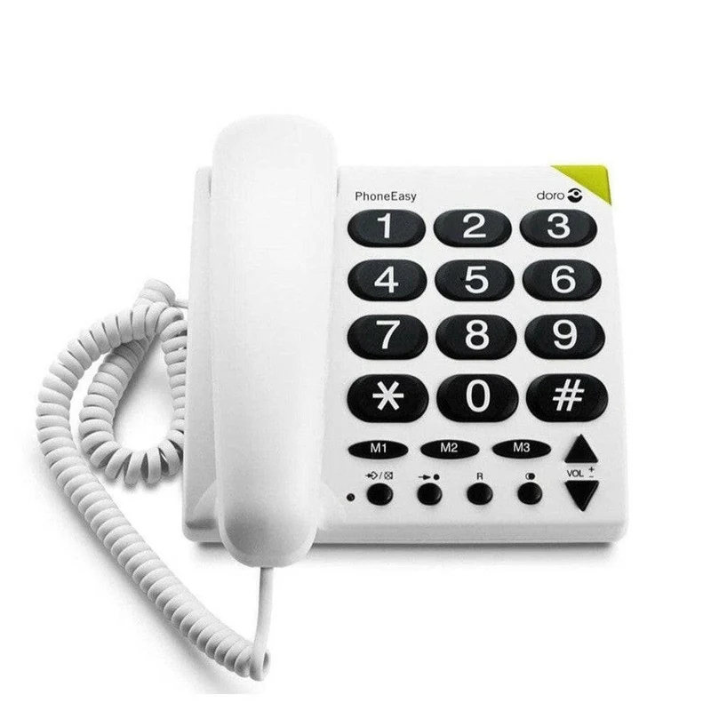 Doro PhoneEasy 311c seniorentelefoon (wit)
