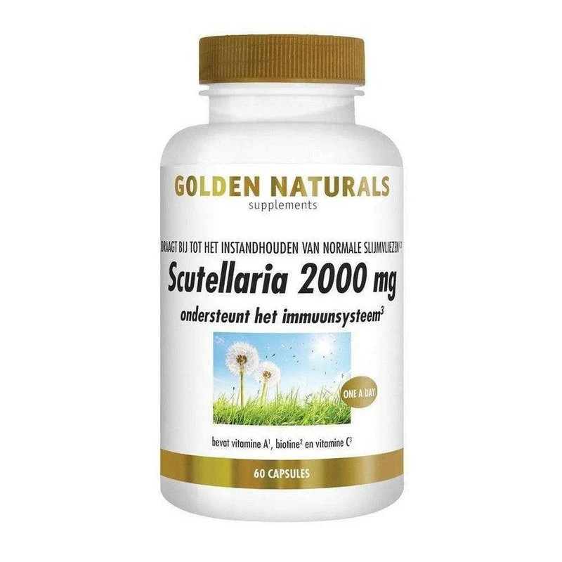 Golden Naturals Scutellaria 2000 mg (60 & 180 capsules)