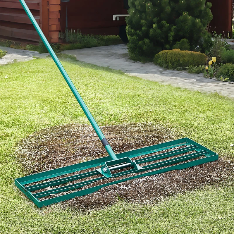 Gazon Squeegee – Gazonrakel & Nivelleringshark 3,7kg – Gazon Leveller 914x254mm – Harkrakel voor Tuin Egalisatie & Lawn Leveling