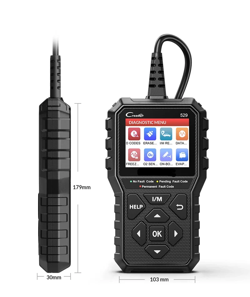 OBD Scanner - OBD2 - Auto Scanner - Auto uitlezen - Diagnose Apparatuur voor Auto's - Automotive Code Reader - Diagnosetool - MIL Reset - Check Engine - Foutcode Uitlezen - Live Data DIY