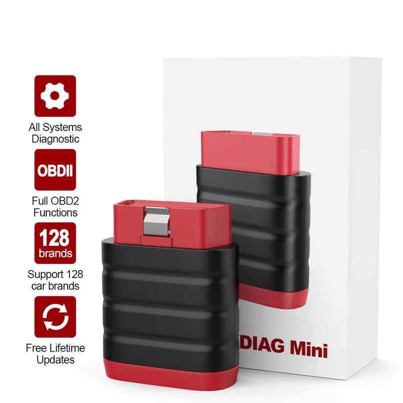 OBD Scanner - OBD2 - Auto Scanner - Auto uitlezen - Diagnose Apparatuur voor Auto's - OBD2 Auto Foutcode Lezer - Bluetooth Diagnose Tool - ECU Scanner - Check Engine Reset - OBD App Ondersteund - Universele Auto Scanner