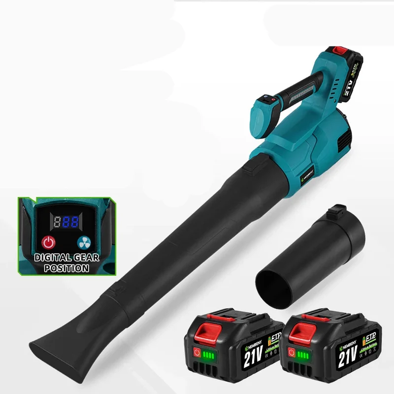 Bladblazer - Bladzuiger - Elektrische - Brushless - 30000RPM - Air Duster - Tuingereedschap - Handzame 3-Standen Tuin- en Stofblazer – Inclusief 2x 18V Accu