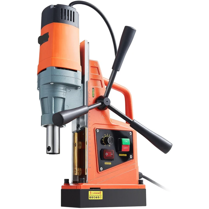 Magneetboormachine - Kernboormachine - Magnetische Boormachine - 1300W - 40mm - 810 RPM - Industriële Magneetboor - voor Metaal en Verbouwing - Elektrische - Zonder Boor