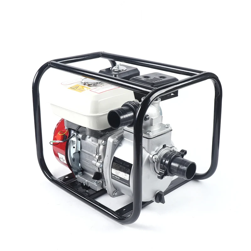 Waterpomp Benzine - Water Pump Petrol - 4-Takt Irrigatiepomp - 210cc - 2 Inch In-/Uitlaat - Landbouw Waterpomp