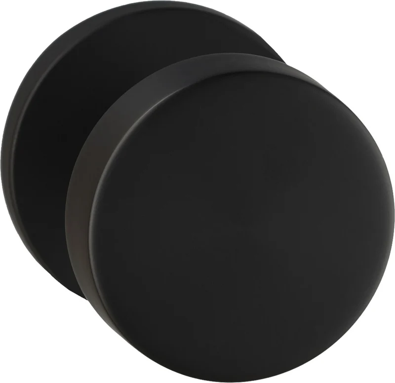 Oxloc VASTE KNOP RVS 52x6MM PVD ZWART