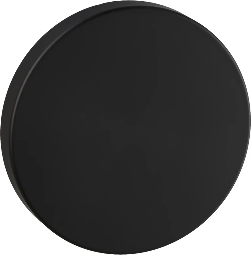 Oxloc ROZET BLIND RVS ROND 52x6MM PVD ZWART