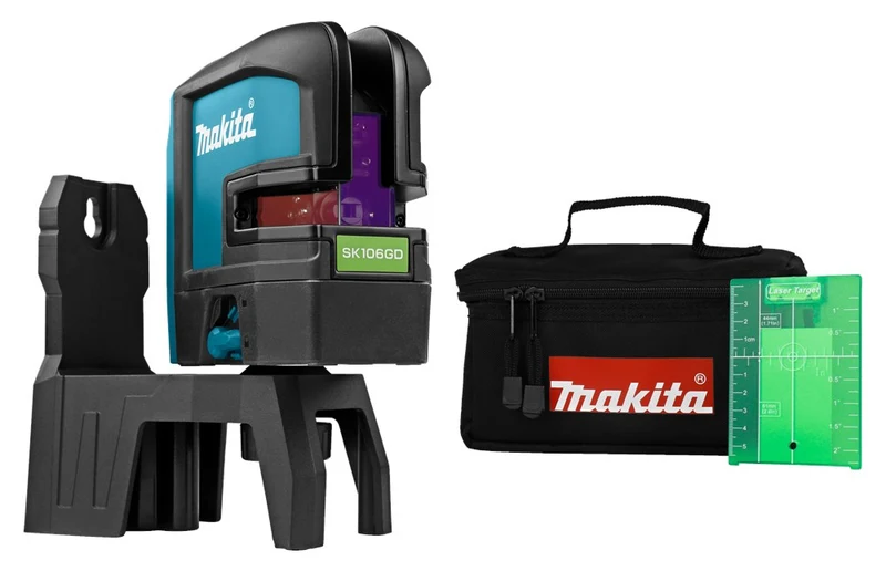 Makita SK106GDZ 12V Max Kruislijn/puntlaser groen