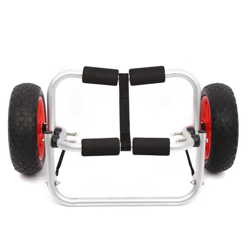 Opvouwbare Trolley op Wielen met Band – Geschikt voor Kano - Kajak of Surfplank – Draagvermogen tot 70kg