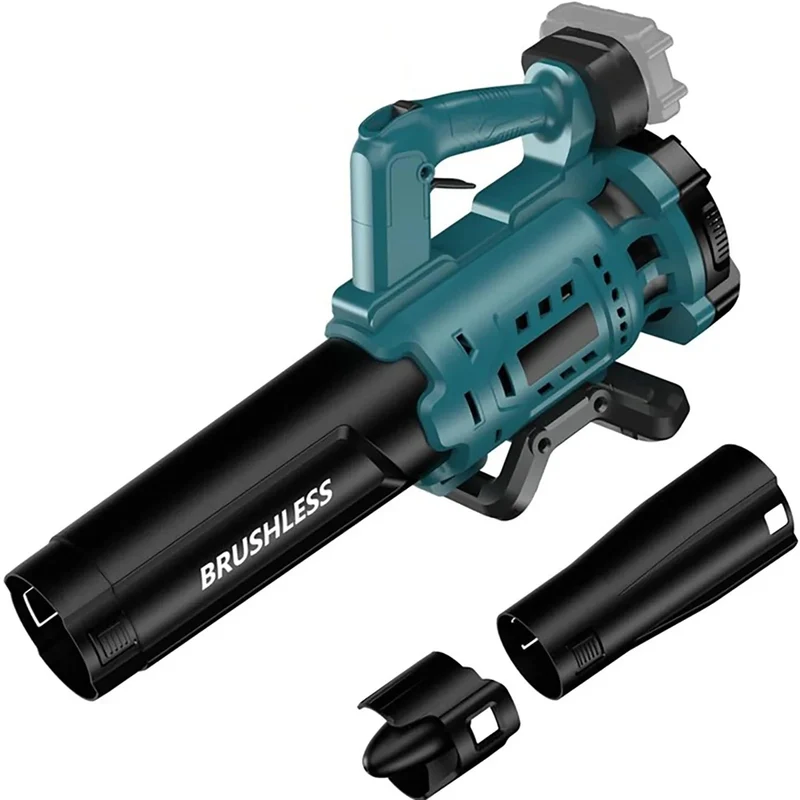 Bladblazer - Bladzuiger - Turbo Fan - Tuingereedschap - Luchtblazer - Compatibel met 18V Accu - Krachtige Brushless Blazer 130MPH - Voor Sneeuw & Tuinonderhoud - Zonder Accu