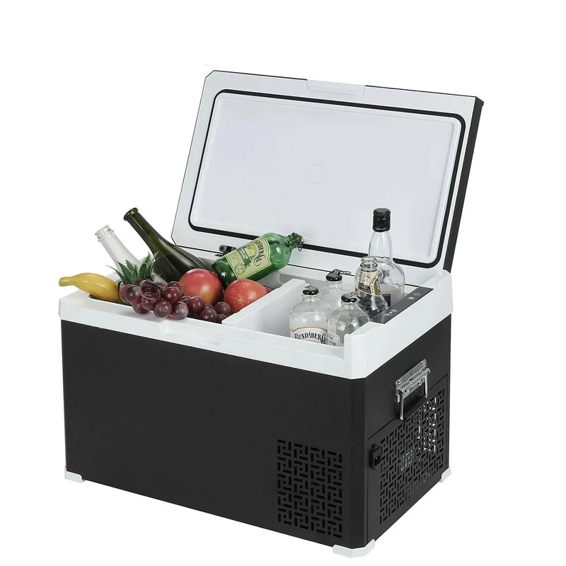 Auto Koelkast - Koelbox - Mini Koelkast - Draagbare - Mini Fridge - 40L - 12/24V - 110-240V - Brede Spanning, Ideaal voor Reizen, Kamperen en Outdoor
