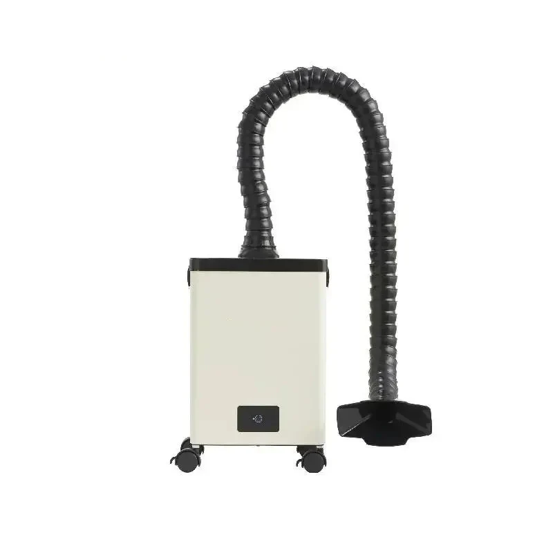 Fume Extractor - Rookafzuiger - 150W - Afzuiger Rook - Mini Lasapparaat - Mini Soldeerapparaat - Soldeerapparaat - Rookafzuiger Graveren - met 3-Fase Filters - Sterke Zuigkracht en Luchtzuiveraar - voor Lasergraveren - DIY en Lassen