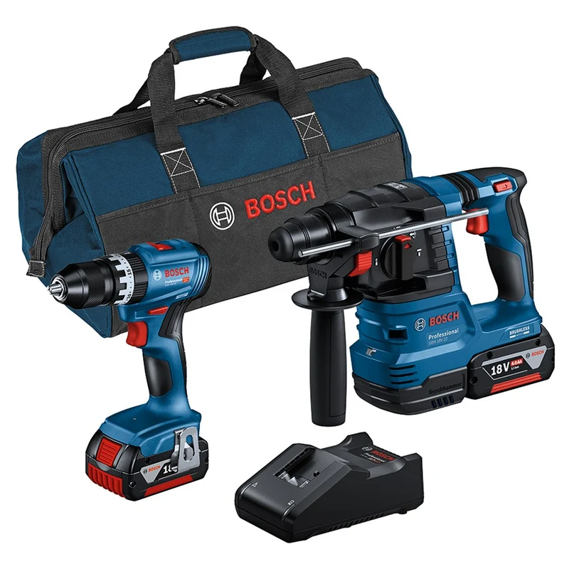 Bosch COMBISET 18V GBH+GSB TAS ACCUTOOLKIT