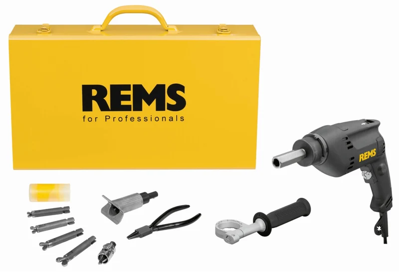 REMS Hurrican Elektrische buisuithaler Set 12+15+18+22 - 151000 RSEV