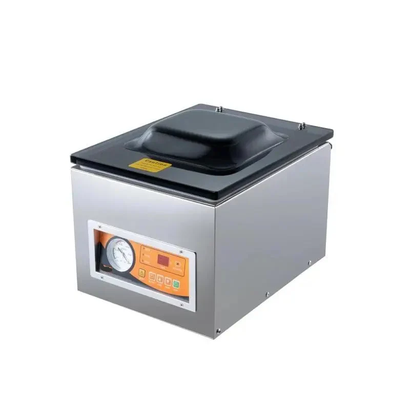 Vacumeermachine - Vacuümverpakkingsmachine - Vacuümmachines - Kamermodel Vacuümsealer - met 260W Vermogen en 26 cm Seallengte - Commerciële - Foodsaver - Seal Apparaat - voor Nat Voedsel en Vlees