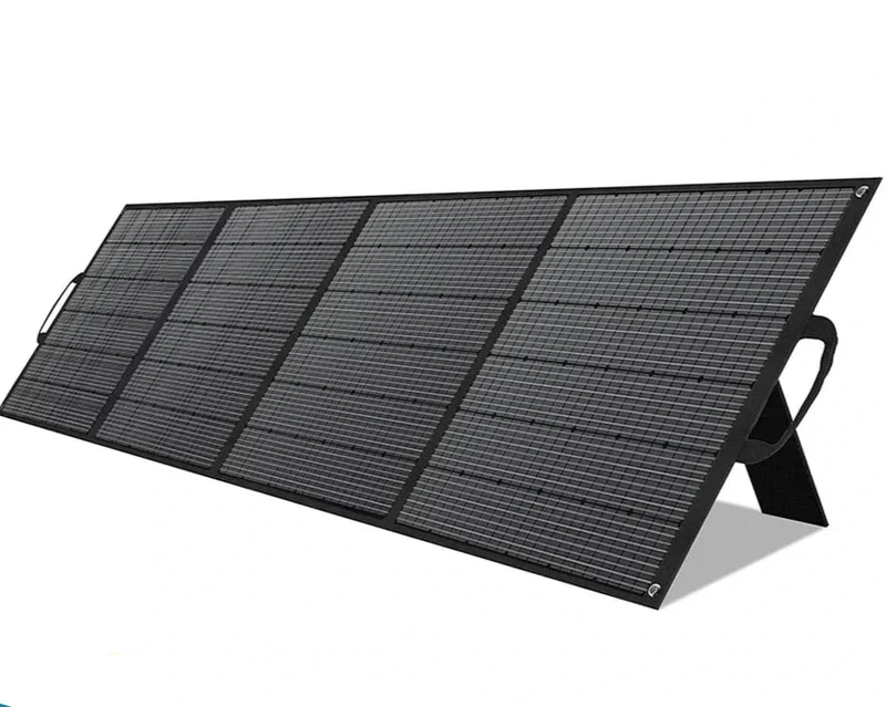 Zonnepaneel - Monokristallijn - Zonnepanelen - Draagbare stijve Zonnepanelen - Opvouwbaar & Lichtgewicht - 400W - IP65 Waterdicht - Voor Parallel & Serie Schakeling - voor Reizen - Camping