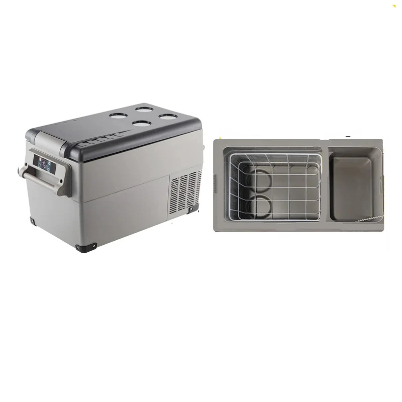 Auto Koelbox - Compressor Koelkast - Koelbox - Compressor Koelbox - Camping Koelkast - met Vriezerfunctie - 35L - 12V/24V & 230V AC - 45dB - -20°C tot +20°C - Voor Camping - Auto - Boot & Buitenactiviteiten