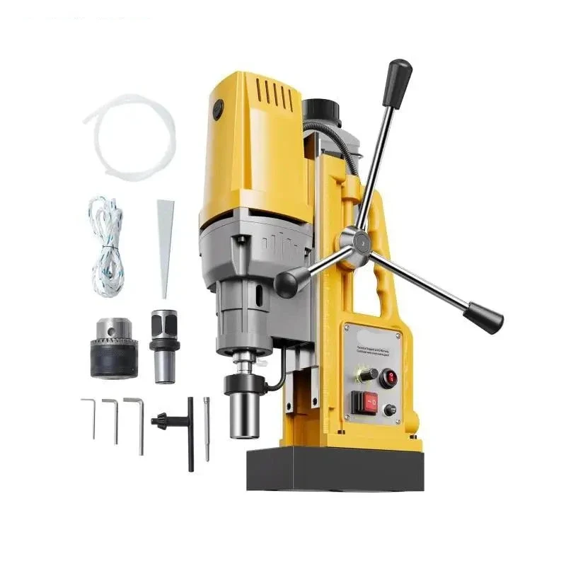 Magneetboormachine - Elektrische Boorpers - Industriële Kernboormachine - Magnetische Boormachine - Boormachine - 1400W - 50 mm Boordiameter 50 mm Boordiepte - Voor Staal en IJzer