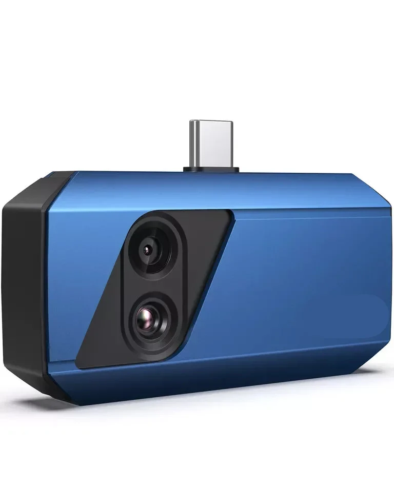 Warmtebeeldcamera - Thermische Camera - Warmtecamera - Infrarood Camera - 256×192 Pixels – 100W Zichtbaar Lichtlens – Hoge Resolutie Infrarood Handheld – Compatibel met Android Tablets