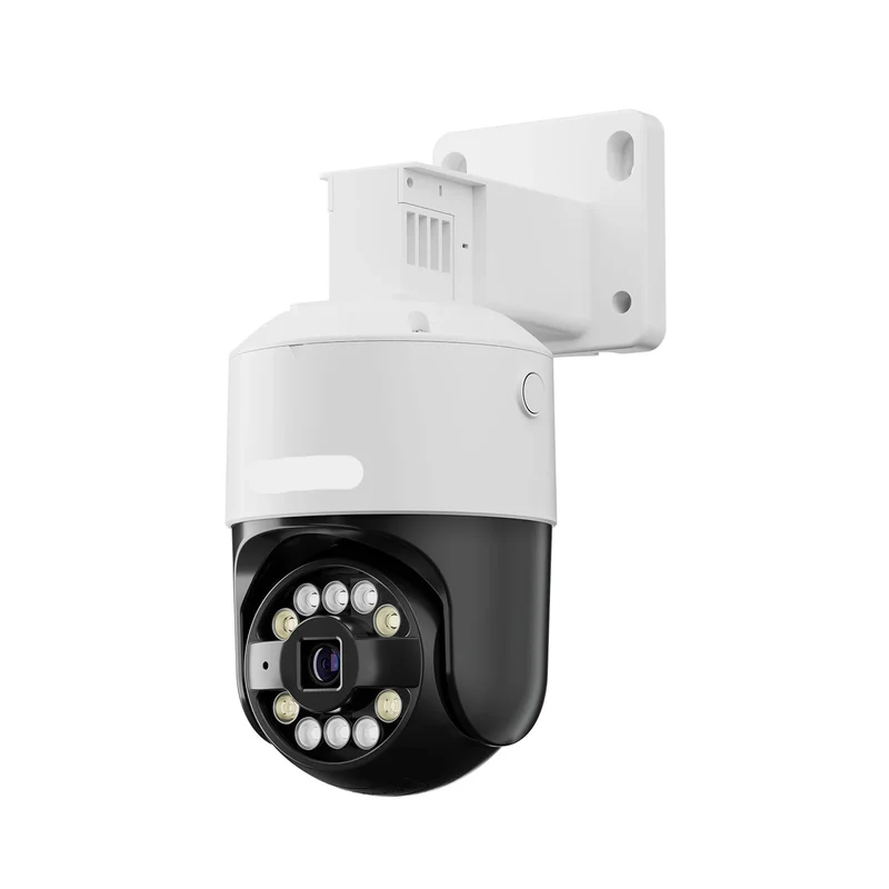 Beveiligingscamerasysteem - Openlucht - CCTV camerasysteem - 5MP PoE - met AI Detectie -Waterdichte - Bewakingscamera - Beveiligingscamera - 360° Auto Tracking Pan/Tilt Functie - Buitenbewaking en Compatibel met PoE NVR