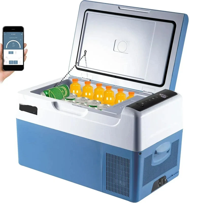 Autokoelkast - Koelbox - Elektrische Koelbox - Compressorkoelkast - 22L - 12V/24V - Draagbare - Mini Elektrische Koeler - voor Outdoor en Thuisgebruik