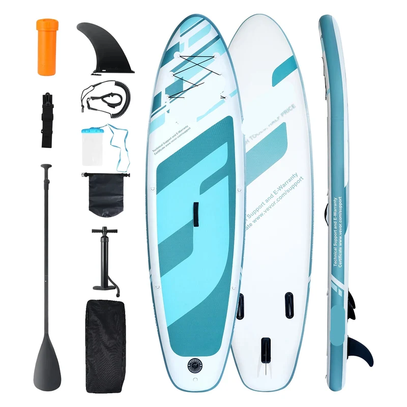 Supboard - Stand-Up Paddle Board - Sup - Sup Board Opblaasbaar - 11' x 33" x 6" - Inclusief Accessoires en Reparatieset – Antislip Dek – Geschikt voor Jongeren en Volwassenen