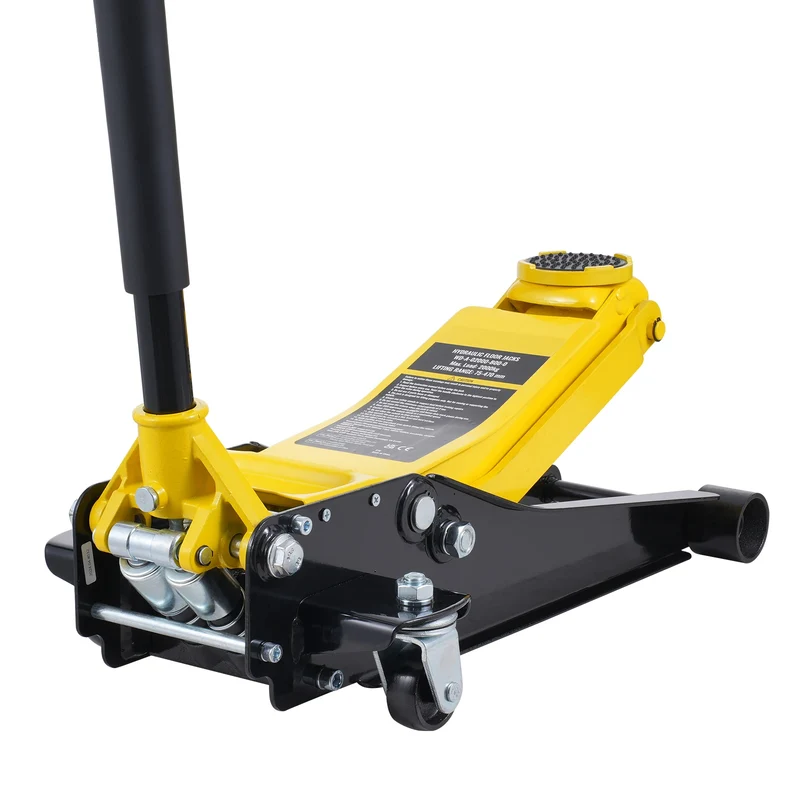 Autokrik Hydraulisch - Krik - Garagekrik - Laagprofiel Vloerkrik - 2 Ton - Motorlift - Heavy-Duty IJzeren Constructie - Ideaal voor Auto's en Motorsporttoepassingen