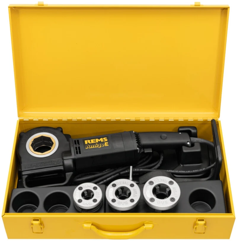 REMS Amigo E Draadsnijmachine Set R 1/2+3/4+1 - 530013 RSEV