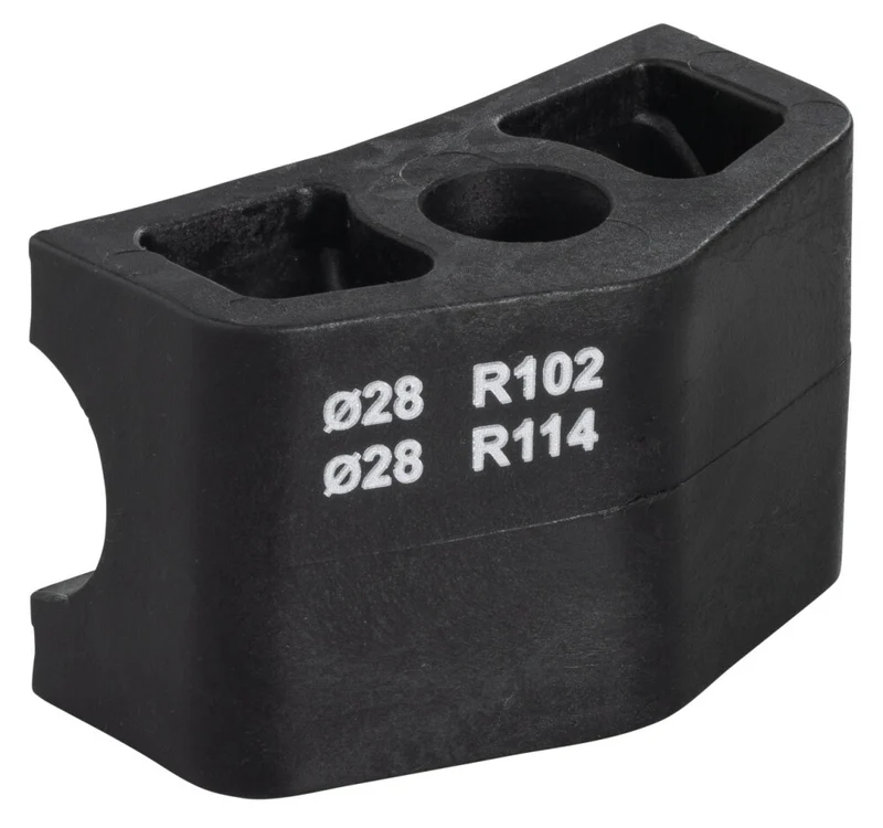 REMS Buigsegment en glijstuk Cu Ø 28 R102 - 581070