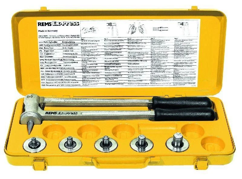 REMS Ex-Press Cu Optromptang Set 3/8+1/2+5/8+3/4+7/8+1" - 150020 R