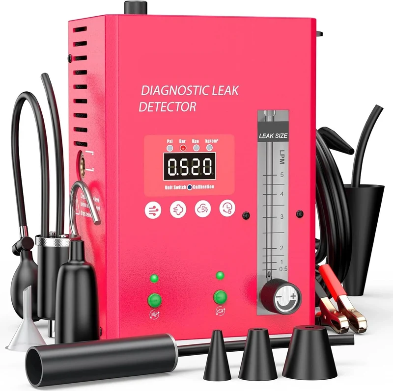 Automotive Mistmachine - EVAP Lekdetectie - Vacuüm Tester - 12V - Diagnostische Tool - met Geïntegreerde Luchtpomp