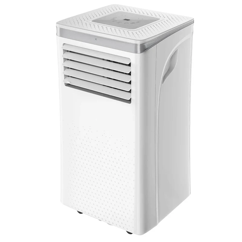 Mobiele Airco - Draagbare Airconditioning - Mini-Airconditioning - Verdampings Luchtbevochtiger - met Afstandsbediening - 7000BTU - voor Koeling - Ventileren - Ontvochtiger - 3.5A - 65dB - 310m³/h - 220-240 V/50HZ - 70 x 35 x 34.8 cm - Wit